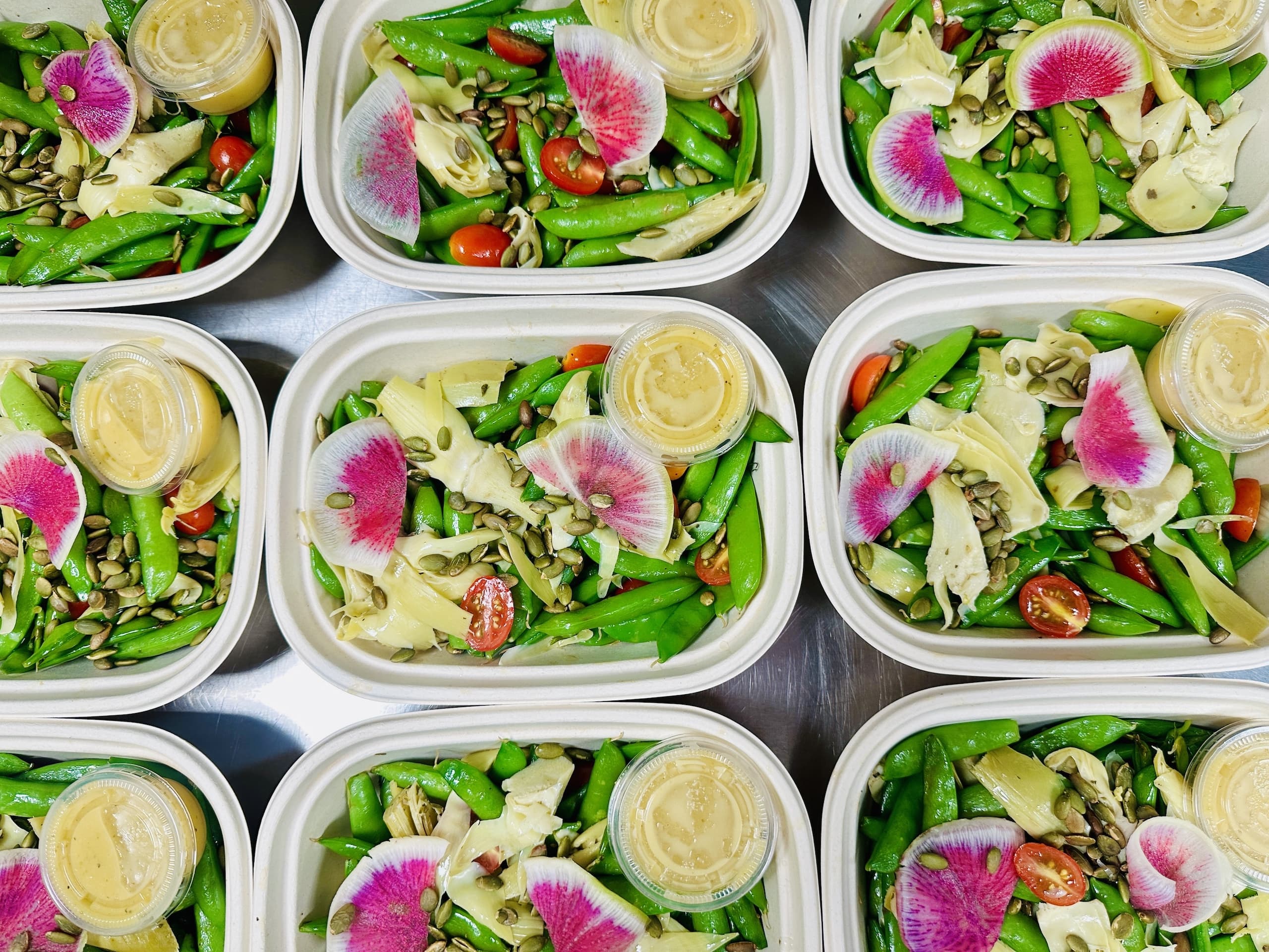 Sifted salads